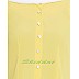 Casual abaya dress with multiple pleats and double sleeves- Lemon Yellow Casual abaya dress with multiple pleats and double sleeves- Lemon Yellow